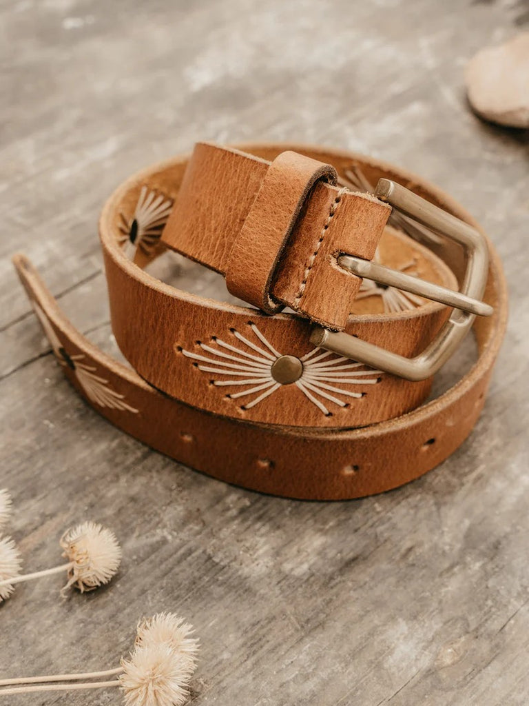 Russet Leather Belt - Ottway