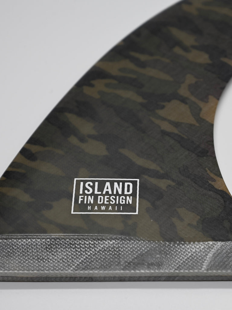 Johnny The Ripper Island Fin Design - Camo