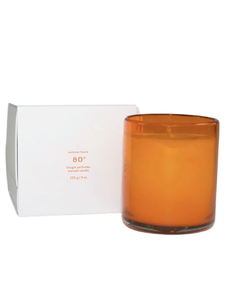 80° scented candle (Summer Hours)