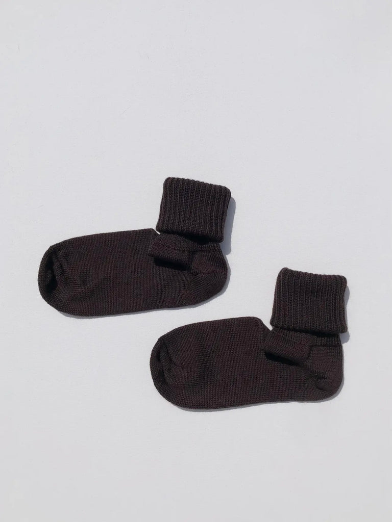 Merino Wool Socks - Gray, Butter, Mushroom, Brown