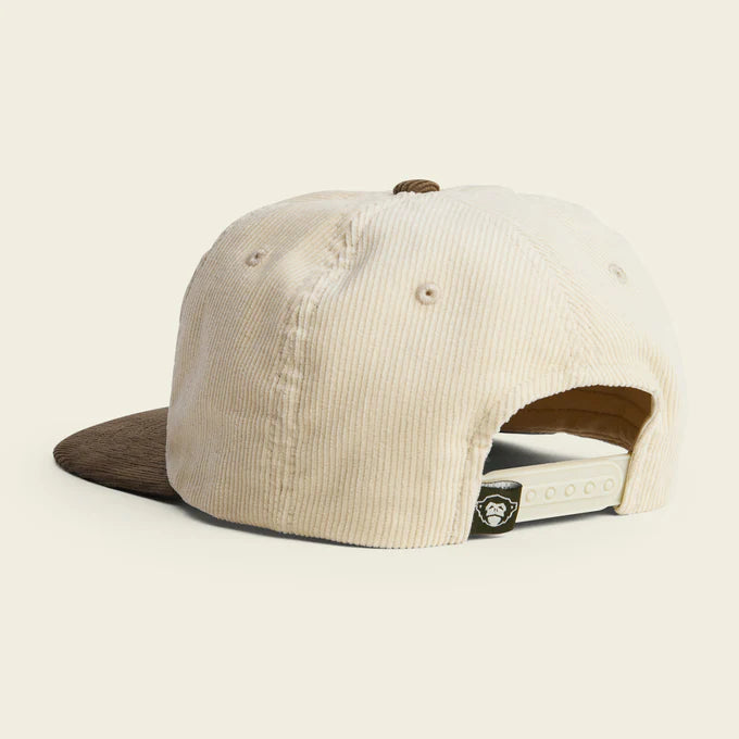 Unstructured Snapback Hat - Misty Mountain - Tan Corduroy  / Howler Bros