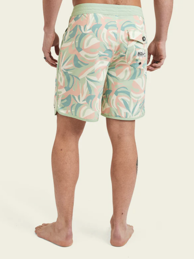 Bruja Boardshorts - Monstera Mash Sherbert - Howler Bros