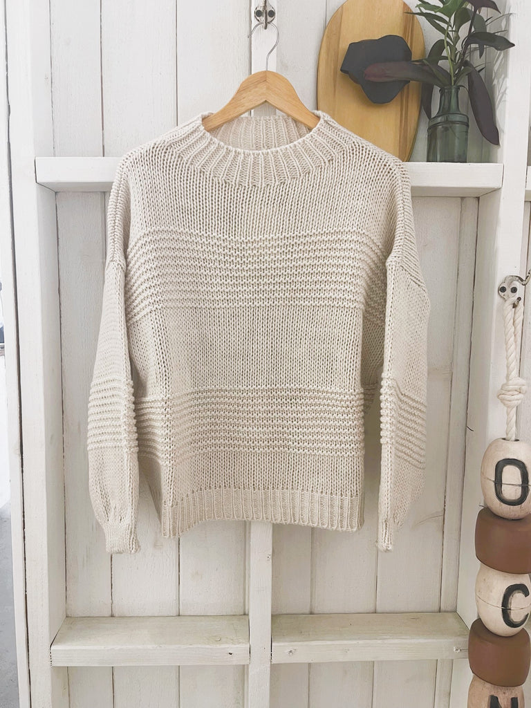 Chunky Sweater - Oatmeal / Milio Milano