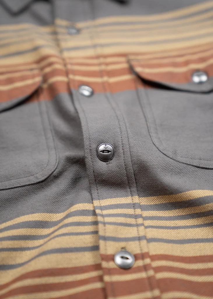 Sunshine Flannel Shirt - Grey /  Iron & Resin