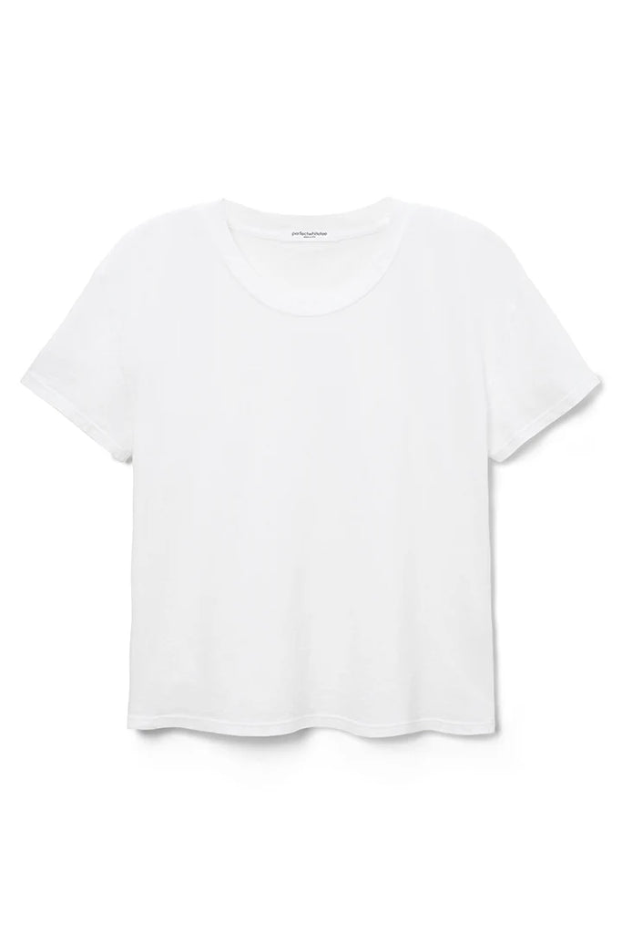 Harley Tee- White - Perfect White Tee