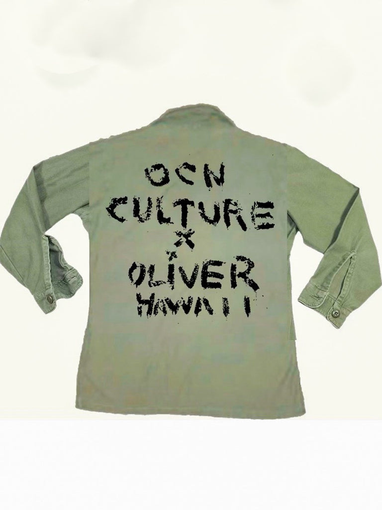 OCN CULTURE X OLIVER SAND TAG OG-107 VINTAGE JACKET