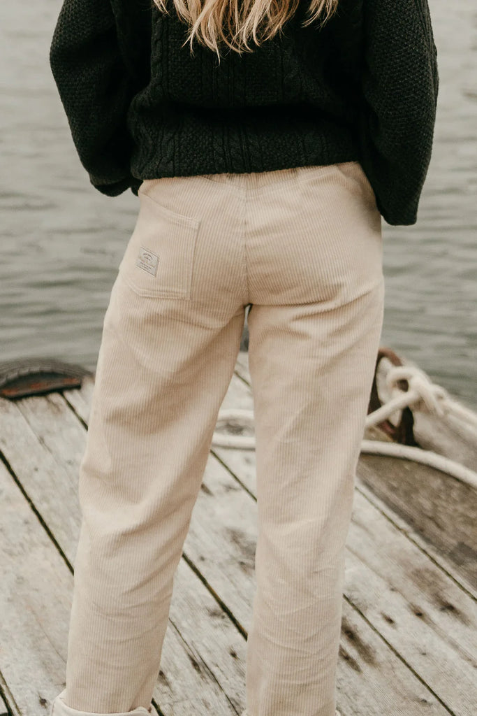 Unisex Dayton - Cream Cord Pants / Ottway